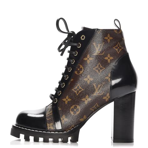 cheap black patent louis vuitton heels|louis vuitton black heel boots.